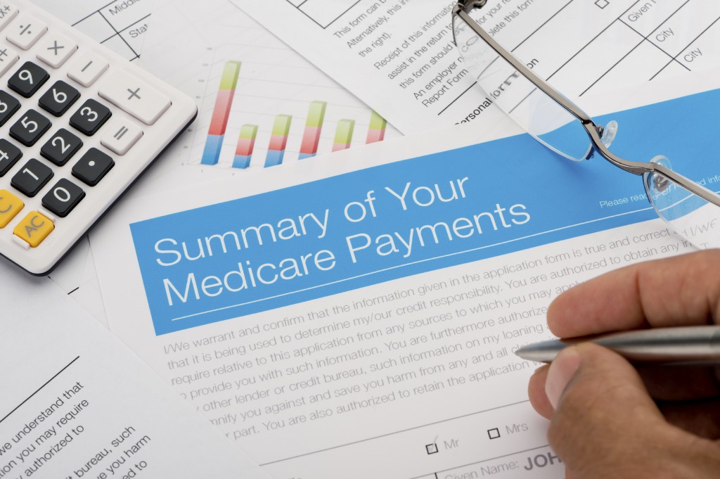 Medicare payments summary Medicare payments summary with paperwork