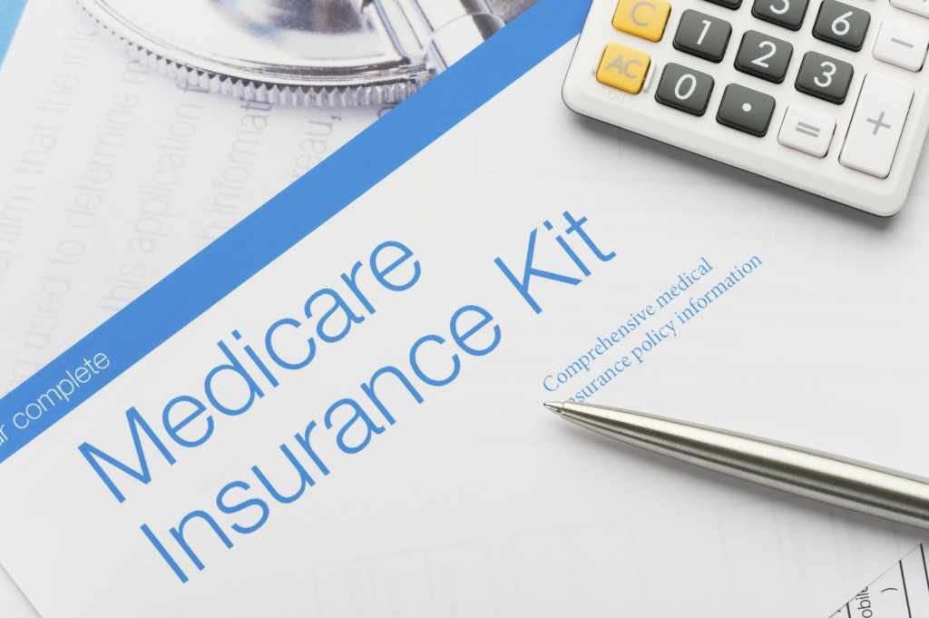 Medicare brochure Medicare brochure with paperwork